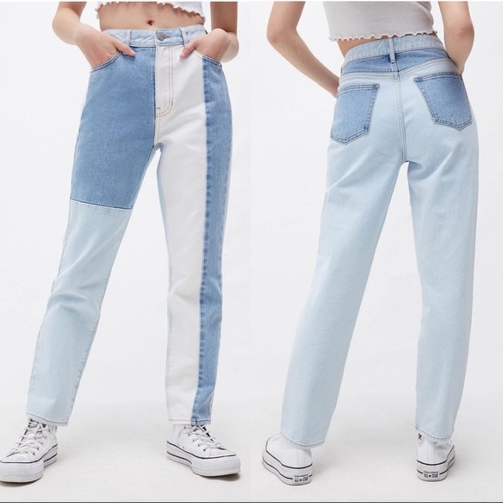 Pacsun “Eco Hopper Patch” Mom Jeans